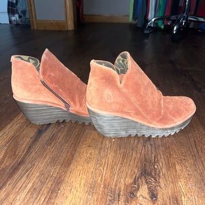 Orange, Fly London, Zip-up, Women’s Ankle Boots